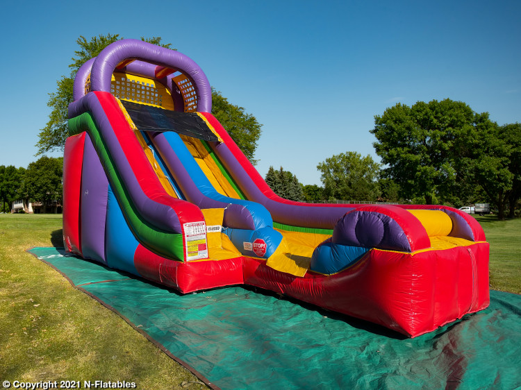 New Wacky 18 Ft. Water Slide – Fun 'n Fit Inflatables