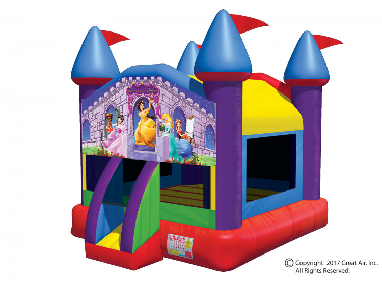 Princess Wacky Castle Fun 'n Fit Inflatables