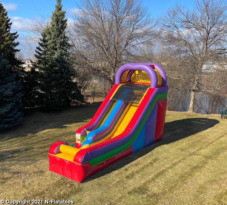 NEW Wacky 18 Ft. Dry Slide